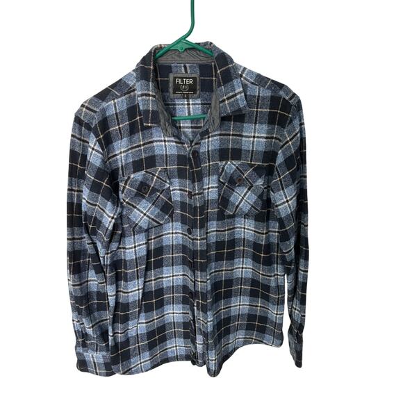 Women’s Filter authentic premium brand plaid flannel size L - Picture 1 of 5